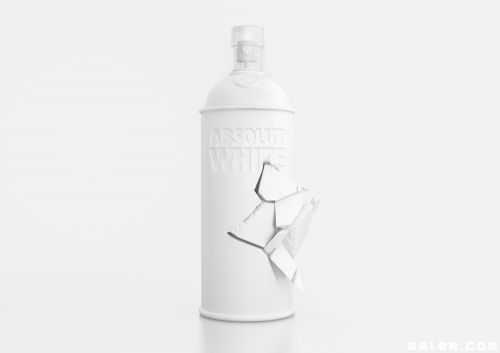 Absolut White - Bomb